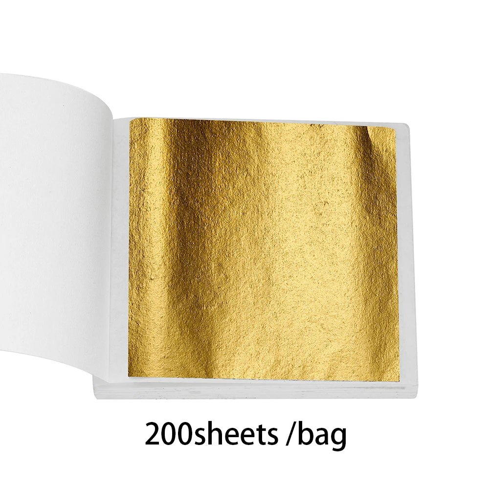 100 - 200 feuilles imitation Or et autres couleurs - Mains Créatrices