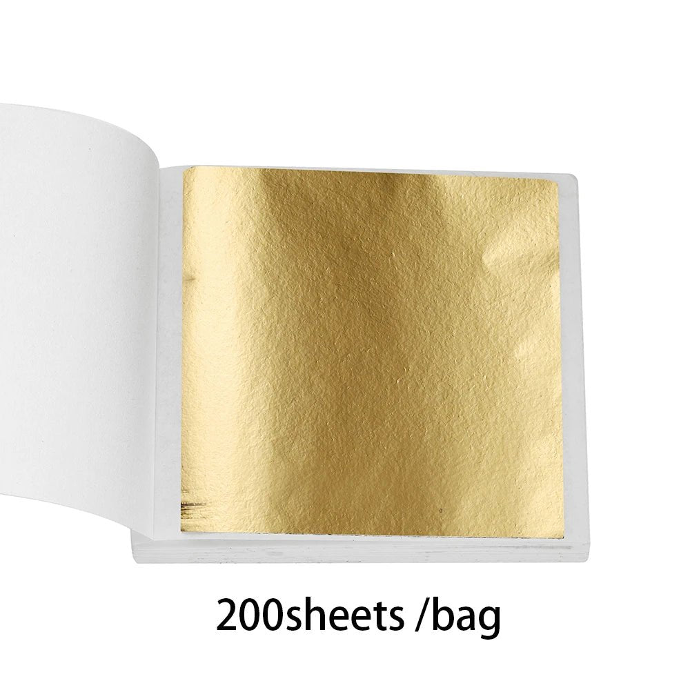 100 - 200 feuilles imitation Or et autres couleurs - Mains Créatrices