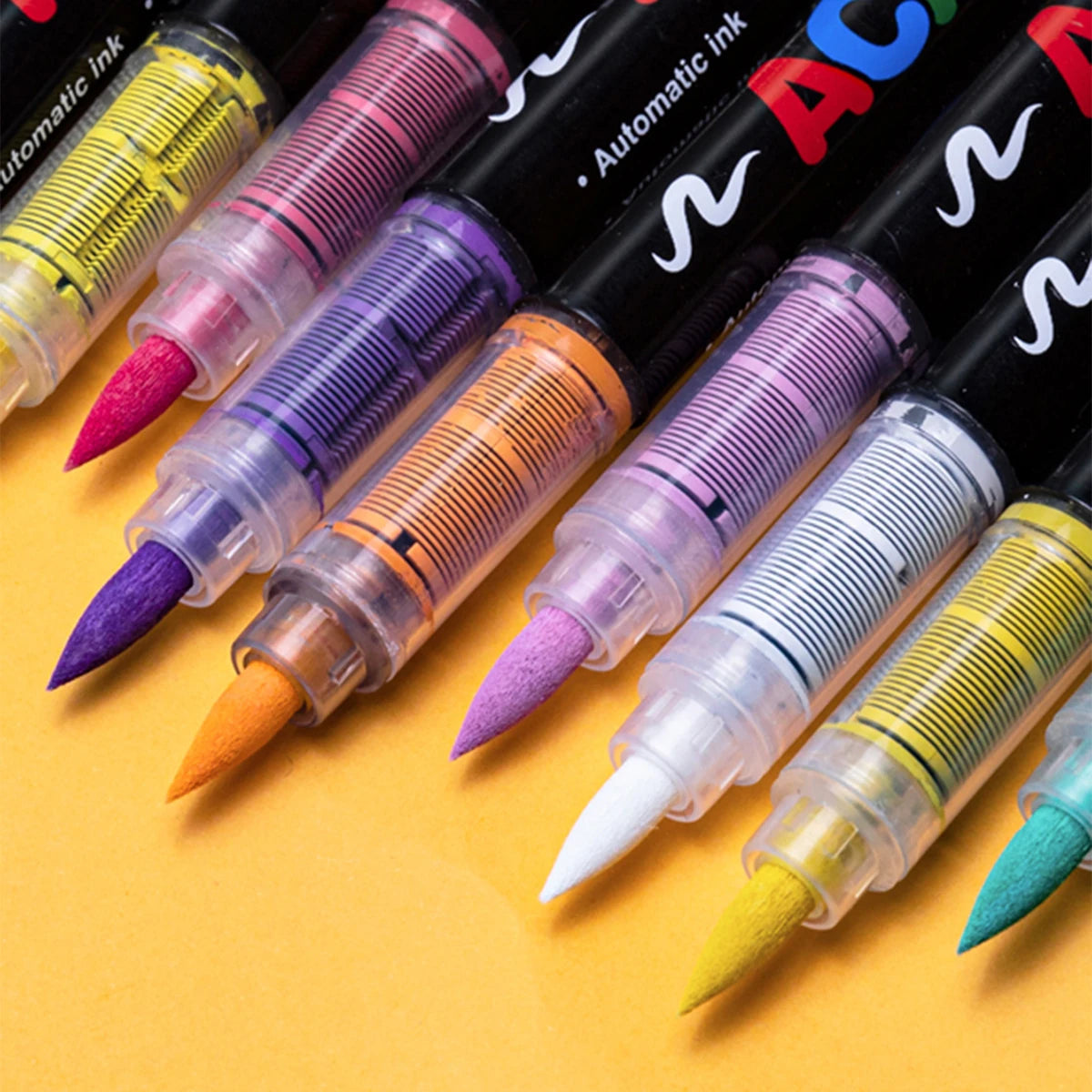 Marqueurs acryliques 12 à 360 couleurs