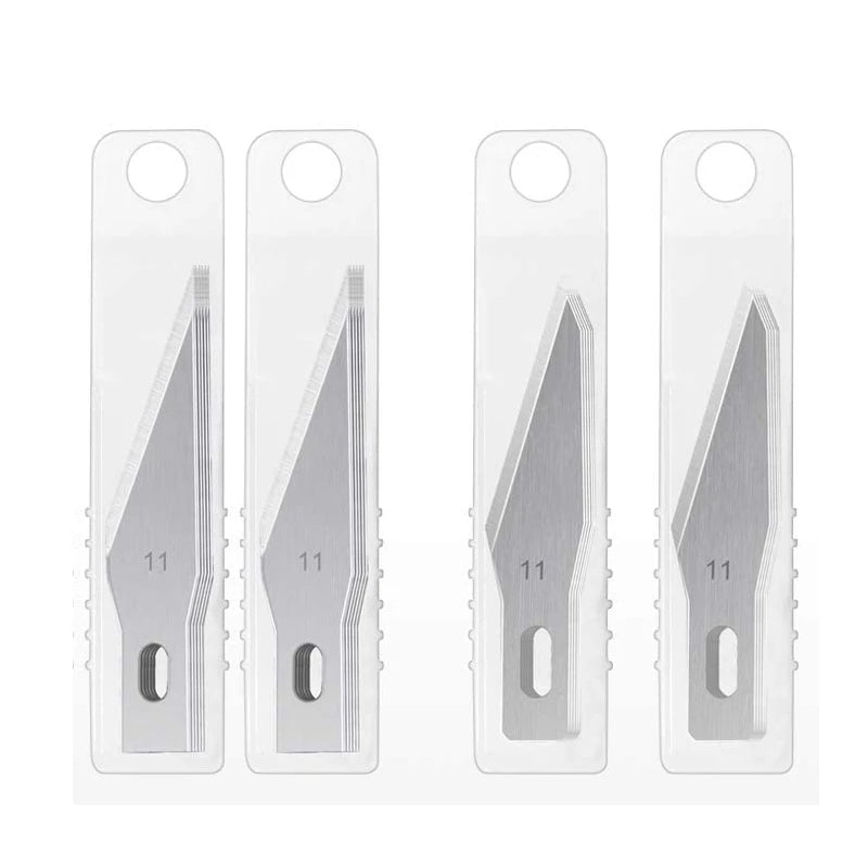 Cutter Métal Antidérapant avec Lames de Rechange – Kit de Précision - Mains Créatrices