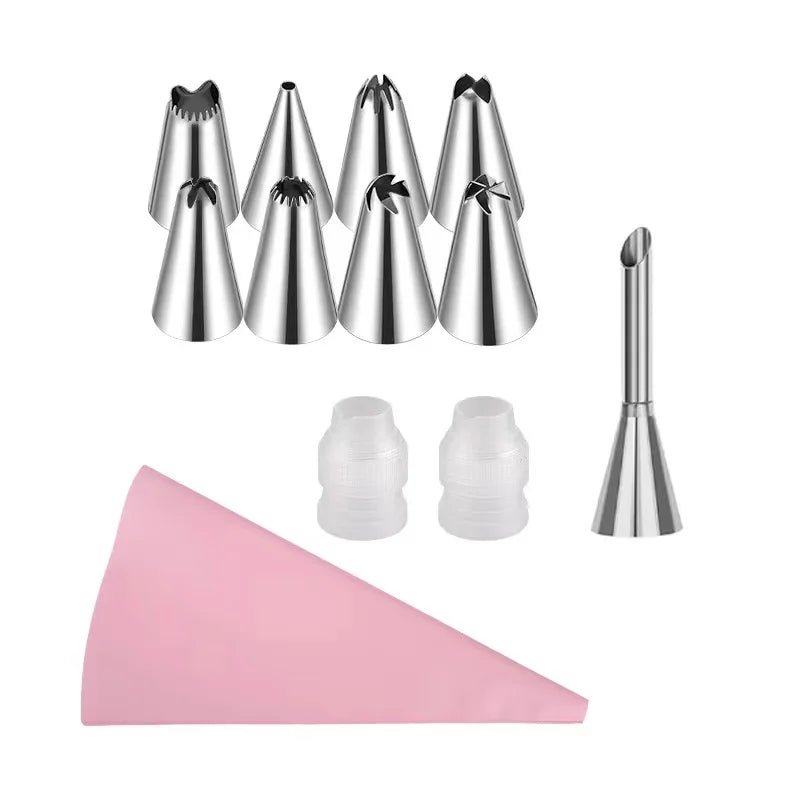Kit de décoration pâtisserie poche à douille - Mains Créatrices