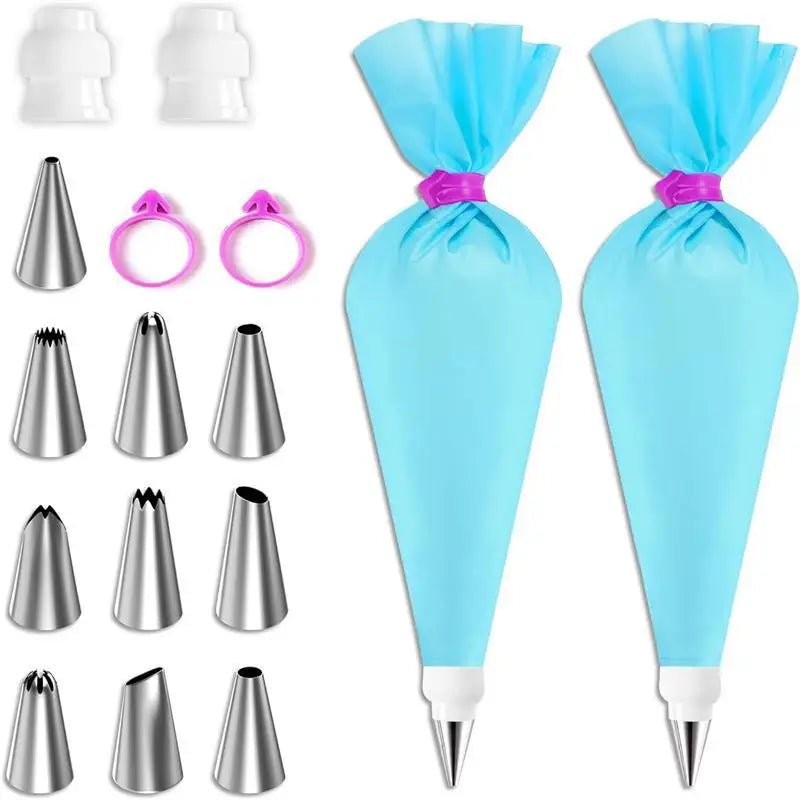 Kit de décoration pâtisserie poche à douille - Mains Créatrices