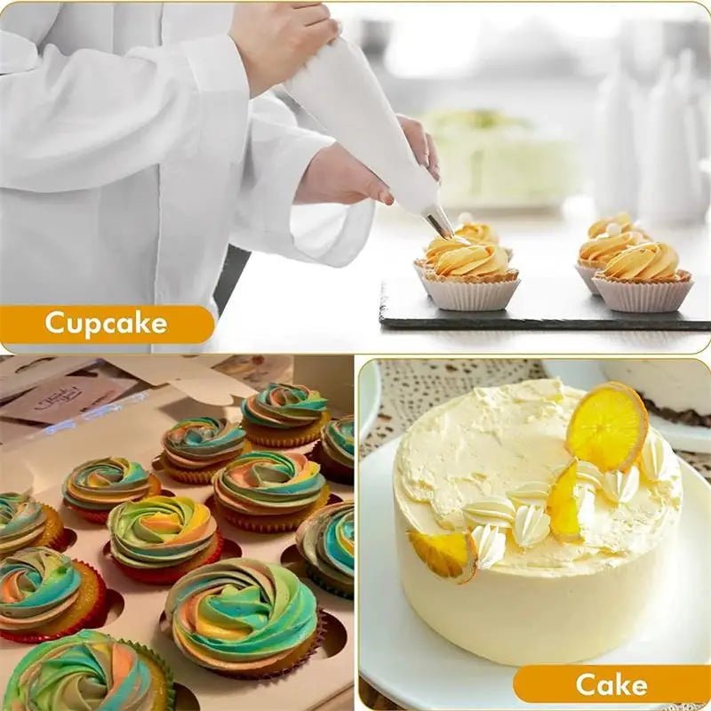 Kit de décoration pâtisserie poche à douille - Mains Créatrices