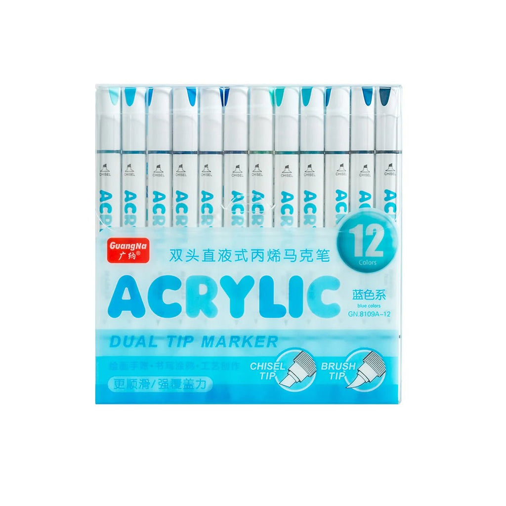 Marqueurs acryliques 12 à 360 couleurs - Mains Créatrices