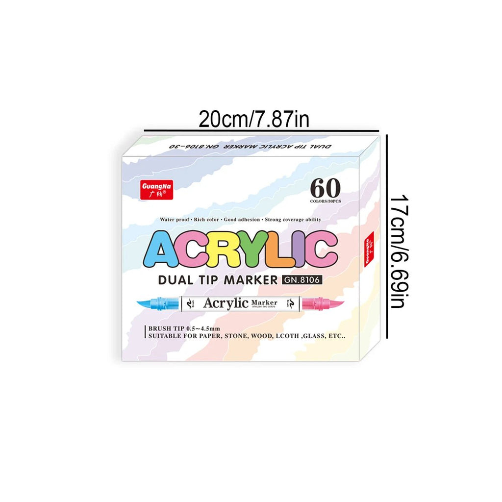 Marqueurs acryliques 12 à 360 couleurs - Mains Créatrices