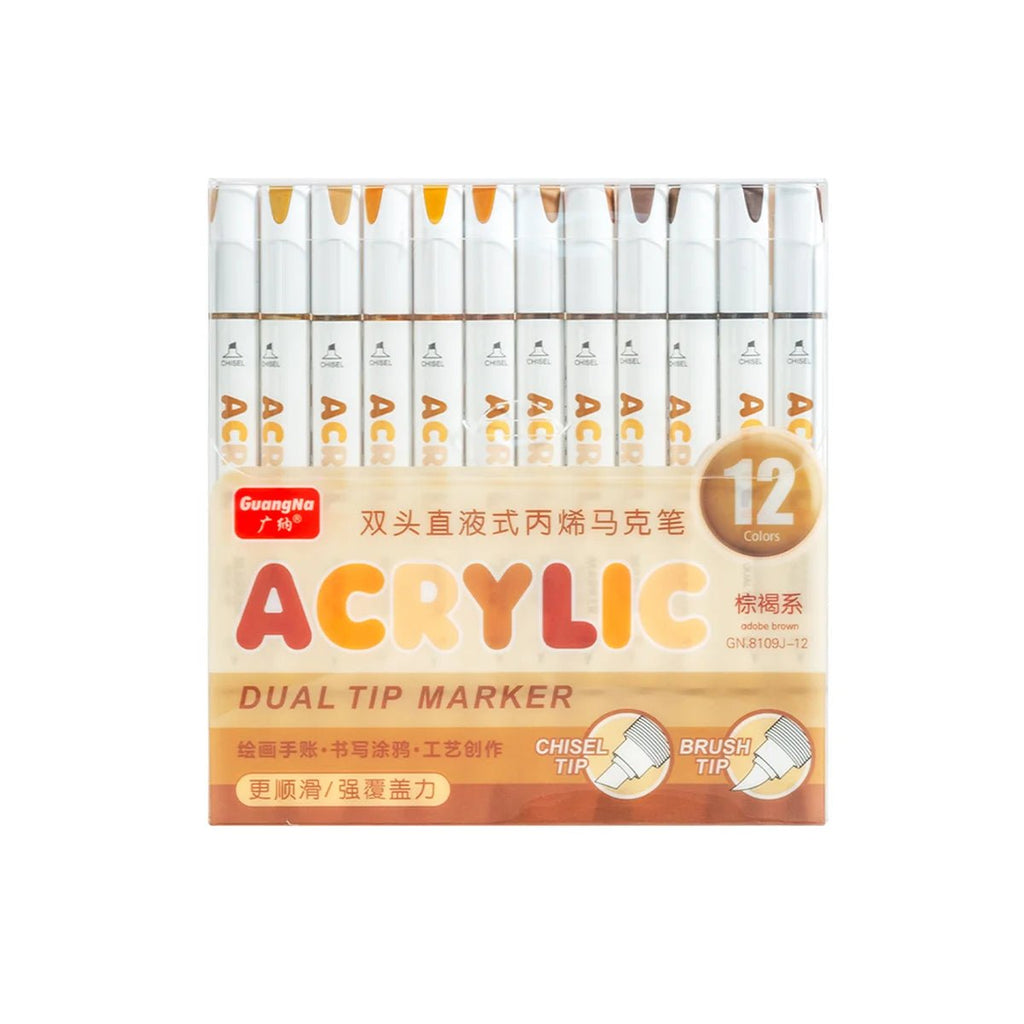 Marqueurs acryliques 12 à 360 couleurs - Mains Créatrices