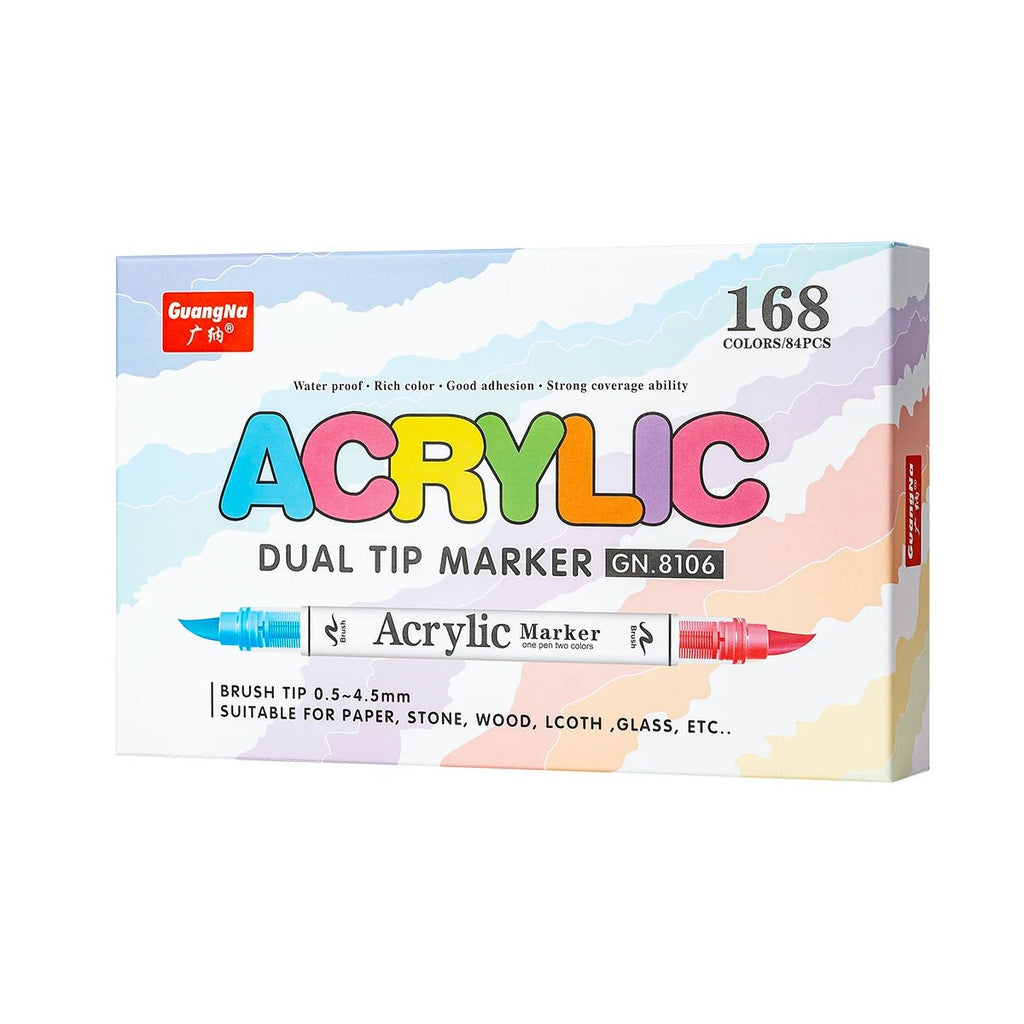 Marqueurs acryliques 12 à 360 couleurs - Mains Créatrices