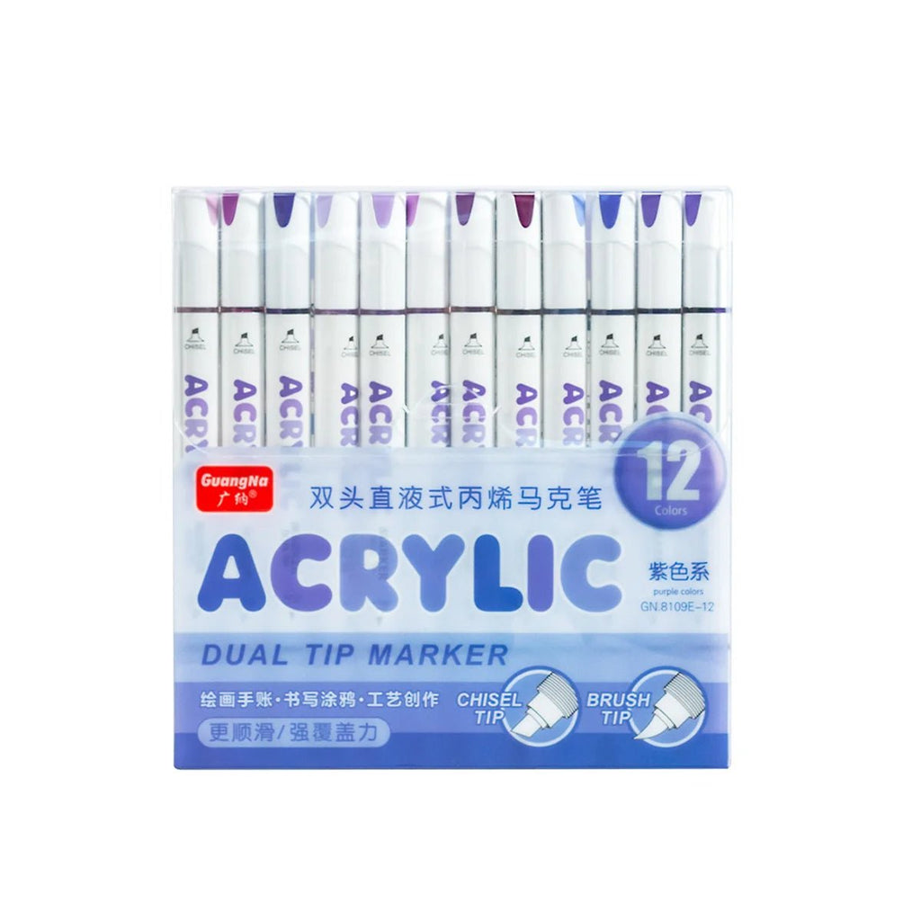 Marqueurs acryliques 12 à 360 couleurs - Mains Créatrices