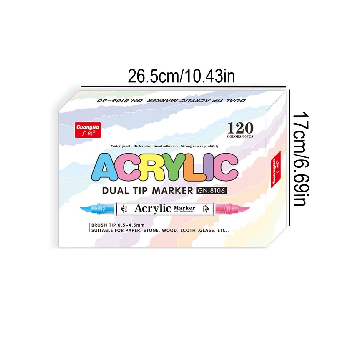 Marqueurs acryliques 12 à 360 couleurs - Mains Créatrices