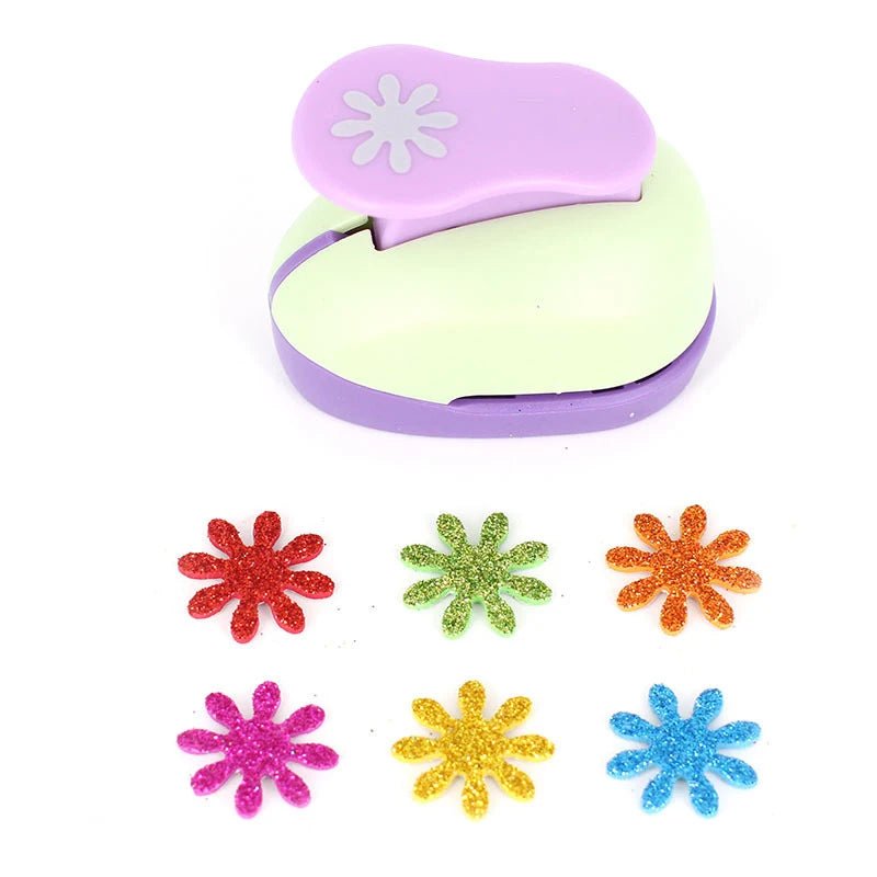 Perforatrice DIY 5x4,5x3 cm – Motifs variés pour papier & mousse EVA - Mains Créatrices