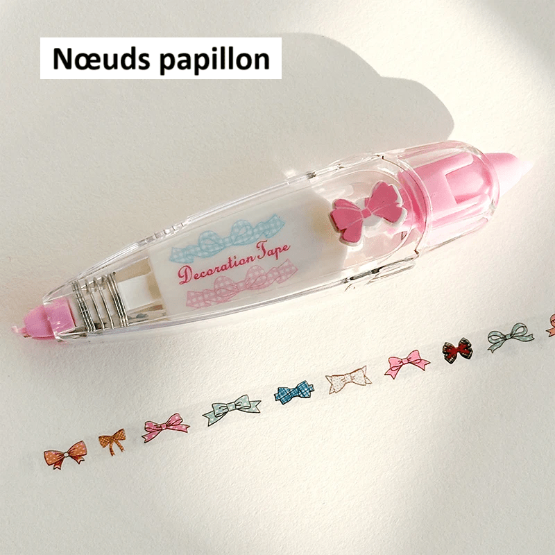 Ruban correcteur décoratif motifs mignons - Mains Créatrices