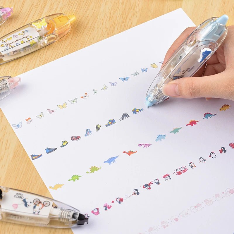 Ruban correcteur décoratif motifs mignons - Mains Créatrices