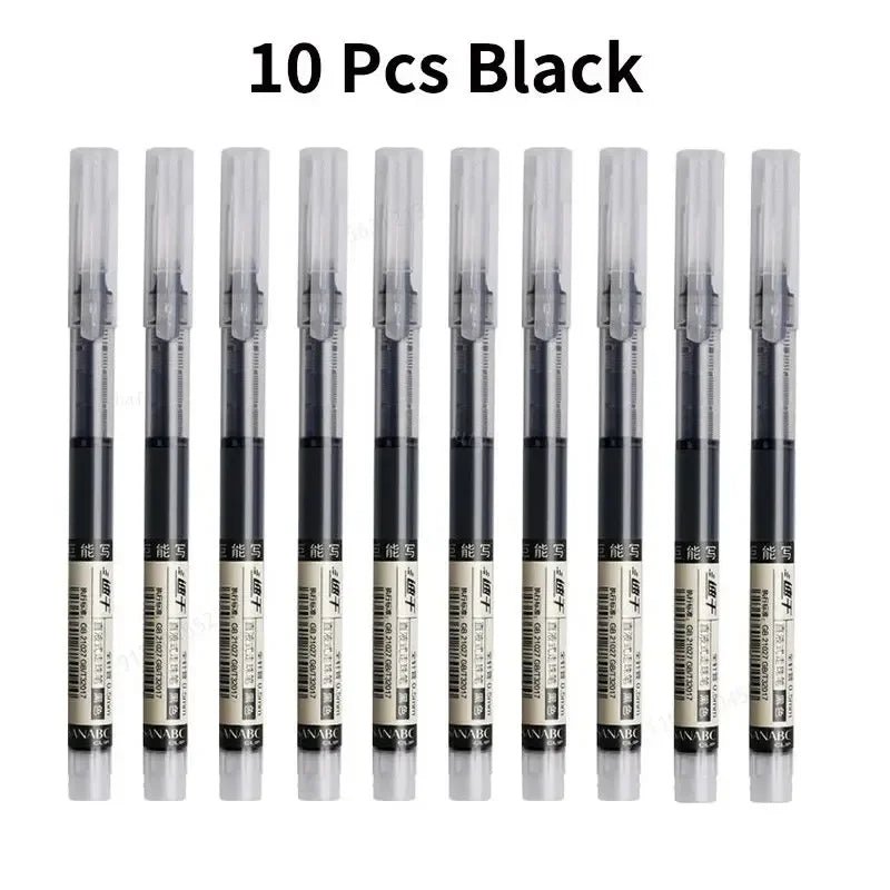 Set de 10 stylos gel 0,5 mm – écriture fluide et précise - Mains Créatrices