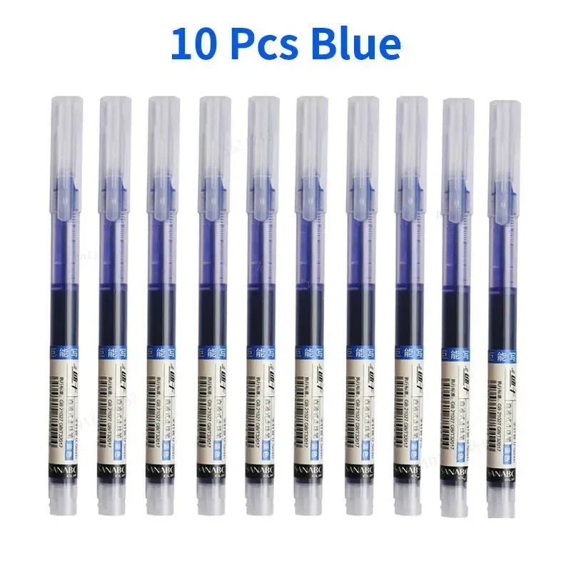 Set de 10 stylos gel 0,5 mm – écriture fluide et précise - Mains Créatrices